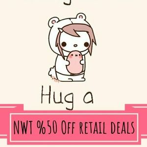 NWT %50 off or more off retail prices